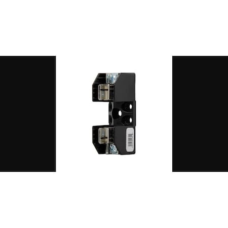 Eaton Bussmann Open Fuse Block, 0.10 to 30A Amp Range, 250V AC/DC Volt Rating, 1 Poles, Pressure Plate H25030-1P